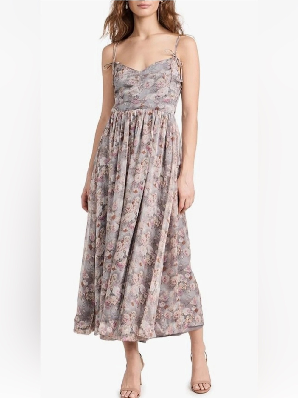 En Saison Elderberry Midi Dress NWT Ret $170 Sz Small